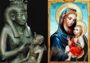 isis nursing Horus
