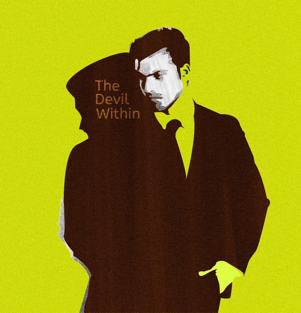 Print devil within man
